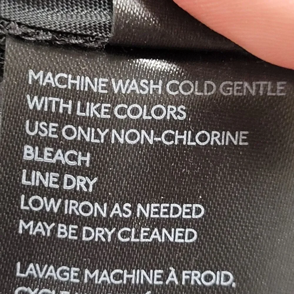 BY ANTHROPOLOGIE OB1096198 Black Zinnia High Rise Tulip Hem Pants Boho SIZE 2 - Picture 9 of 14